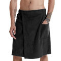 Velcro bath towels, beach towels, men's wearable bath towels, bath towels, bathrobes, shower rooms, bathrobes with pockets. 