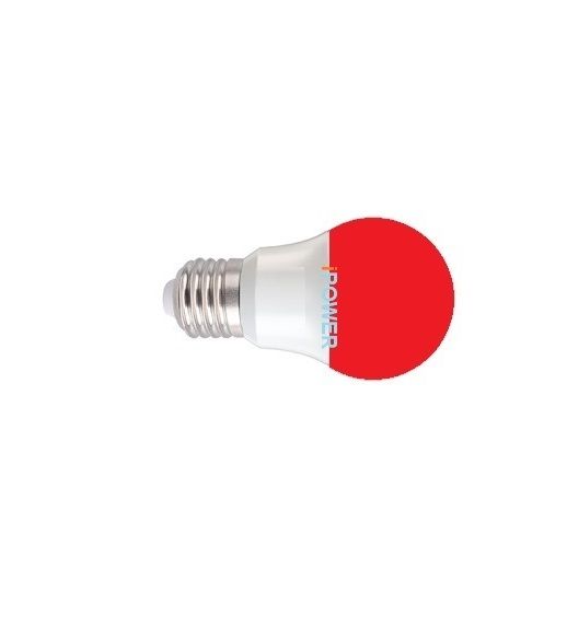 LED Bulb 5 watt Base-E27 Red Colour