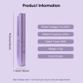 HEGRUS 2 in 1 Mini Straight Hair Comb Straightening Curling Brush Fast Heating Negative Ion Wireless Hair Straightener Gift Metal Ceramic Heating Element Styling Tools Women. 