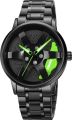 SKMEI 1990 Men Watch Rotation Wheel Fashion Creative Waterproof Stainless Steel Men Quartz Watch-1787 upgrade. 
