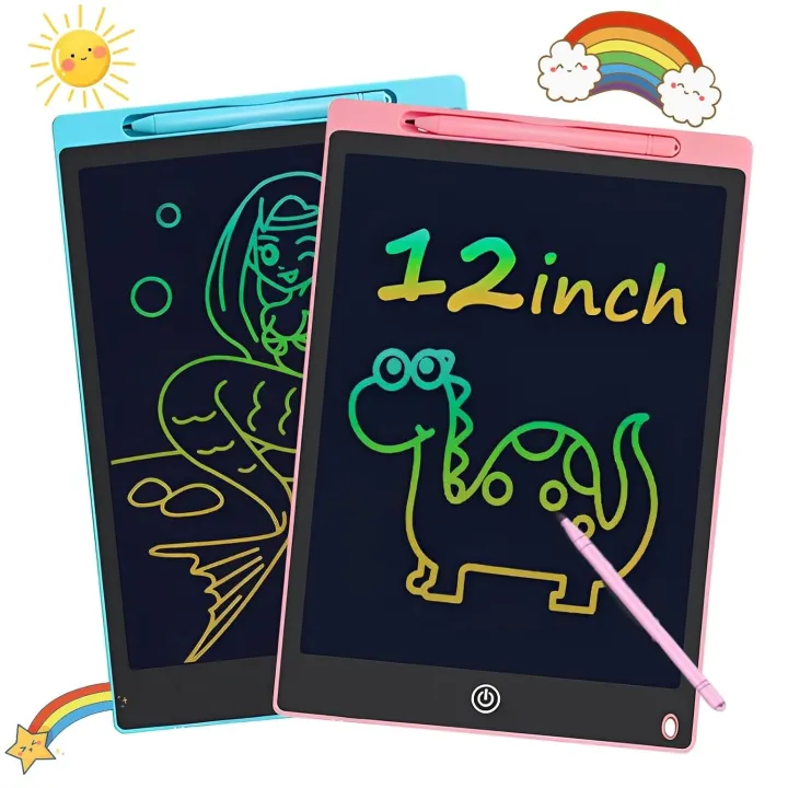 12%20Inch%20LCD%20Writing%20Tablet%20for%20Kids%20Digital%20Drawing%20Tablet%20(Multicolor)%20-%20Image%203