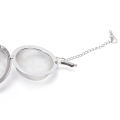 （New）5cm tainle Tea Infuer phere Locking pice Ball trainer Filter trainer. 
