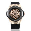 Ins web red universe big bang tattoo spider web watch male student Tiktok night light waterproof quartz watch male fashion.