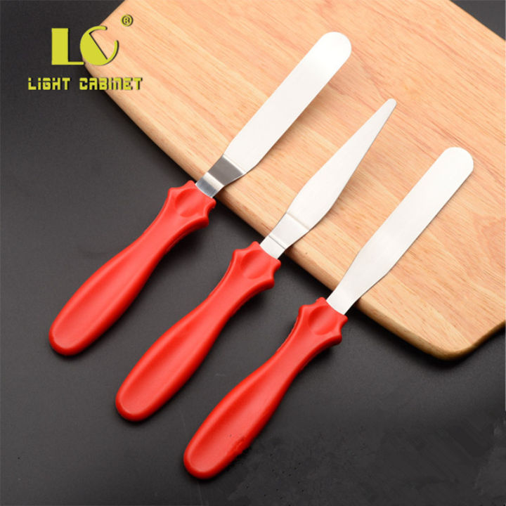 3pcs%20Set%20Stainless%20Steel%20Butter%20Cake%20Cream%20Smoother%20Spatula%20Fondant%20Pastry%20Tool%20-%20Image%206