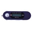 Portable USB MP3 Music Player Digital LCD Screen FM Radio Black Blue Player.