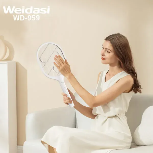 Weidasi%20WD-959%20Mosquito%20Bat%20Rechargeable%20with%20Lure%20Light%20Insect%20bugs%20Lamp%20Stand%20Holder%20USB%20Charging%20Cable%20Included%20Electric%20Swatter%20Lithium%20Ion%20Battery%20WD%20959%20Mosquito%20Bat%20-%20Image%204