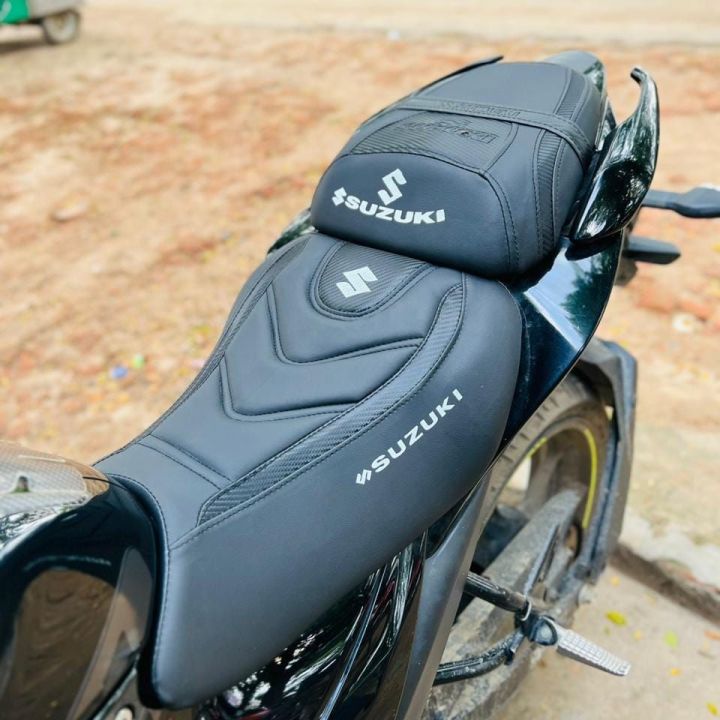 Suzuki gixxer fi gry modified seat cover