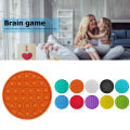 【Broad Sunlight shop】Push Bubble Fidget Toy It Rainbow/tie Dye Color Fidget Popit Toy Bubble Reliever Autism Adult Kids.