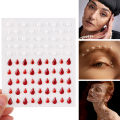 Makeup Crystal Pearls Eyes Face Festival DIY Body Crystal Adhesive Nail Art Decoration Acrylic Eyeshadow Sticker 1Pcs.