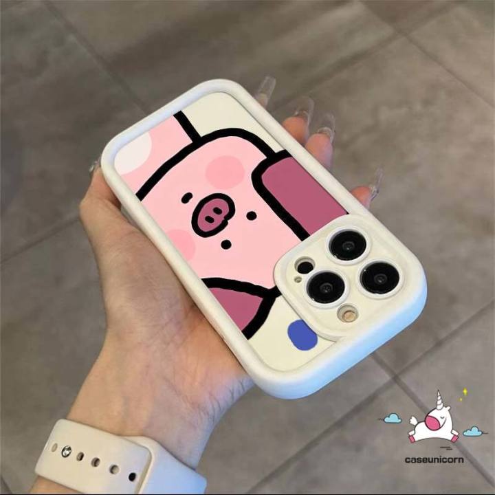 Cartoon%20Cute%20Pig%20Lovely%20Angel%20Eyes%20Case%20Compatible%20for%20IPhone%207Plus%20XR%20XS%20X%20Max%2011%2015%2014%2013%2012%20Pro%20Max%207%2015%206%208%206S%20Plus%20SE%202020%20Couples%20Shockproof%20Soft%20Back%20Phone%20Cover%20-%20Image%207
