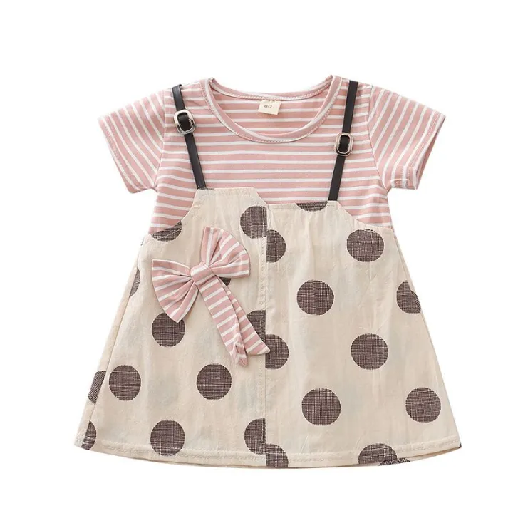 Baby%20Girls%20Frock%20Cotton%20T-Shirt%20Frock%206%20month%20to%203%20Years%20Age%20Summer%20Collection%20-%20Image%202