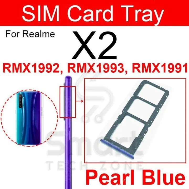 Realme%20X2%20RMX1992%20RMX1993%20RMX1991%20Sim%20Tray%20Micro%20SD%20Card%20Slot%20with%20Sim%20Ejector%20Pin%20Replacement%20Part%20-%20Image%202