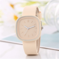 Simple Women’s Square Watches Luxury Brand Ladies Solid Quartz Watch Leather Straps Wristwatche Female Korean Clock.