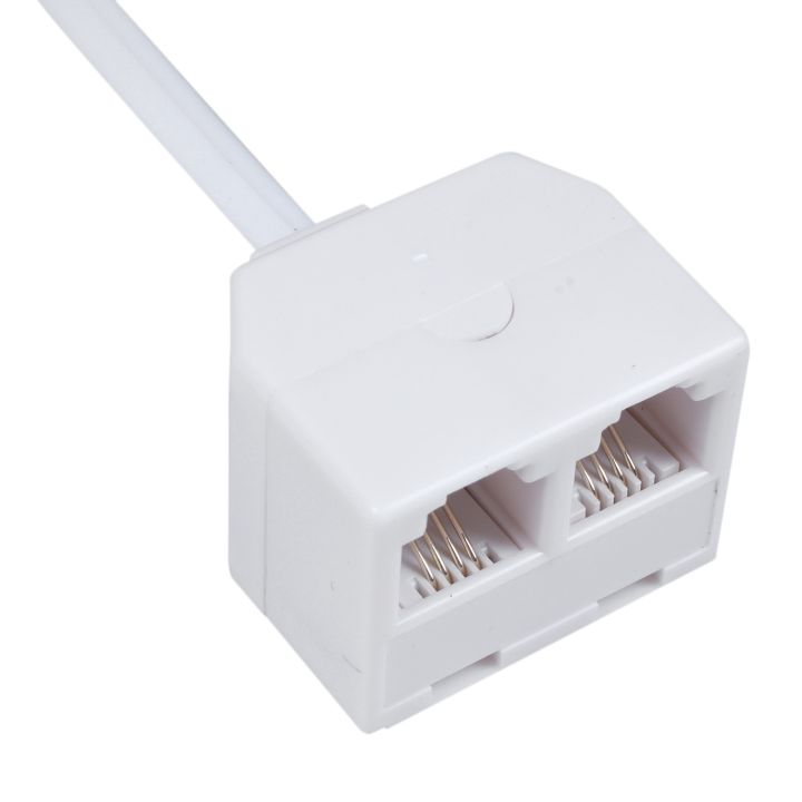 6P2C%20RJ11%20Male%20to%20Female%20Two%20Way%20Telephone%20Splitter%20Converter%20Cable%20-%20Image%202