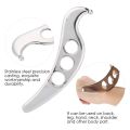Gua Sha Tool Stainless Steel Manual Scraping Massage Tools Physical Therapy Pain Relief Myofascial Release Tissue Mobilization. 