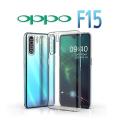 Oppo F15 / Oppo A91 Clear Soft TPU Ultra-Thin Transparent Mobile Back Cover. 