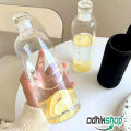 Hit Proof Borosilicate Glass Water Bottle with Protector Cover - 500ml/750ml/1000ml.