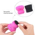Octopus facial cleaning small brush, Silicone octopus face massage brash, Silicon makeup brash cleaner ,Face Messenger.