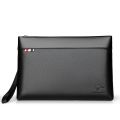 Fashion Business Style Men's Handbag Clutch Bag Soft Pu Leather Male bolsos Pack Bag Elegant Leisure Stylish Hand Bag Men Pouch. 