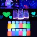 【Sooledead】（NEW）12 Colors 20g Luminous Pigment Kit Glow In the Powder Pigment Colorant Fluorescent Resin DIY colorful star. 