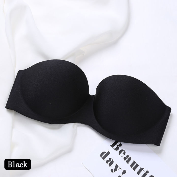 Strapless Bra Non-Slip Underwear Invisible Bra Bra for wedding dress Gathered bra