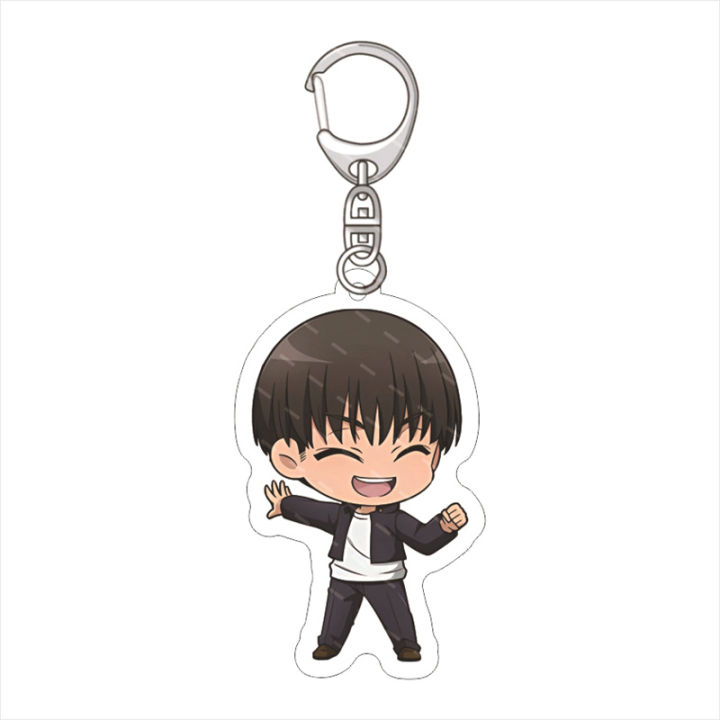 Anime%20Jujutsu%20Kaisen%20Cosplay%20Funny%20Keychain%20Gojo%20Satoru%20Geto%20Suguru%20Acrylic%20BAWEI%20-%20Image%208
