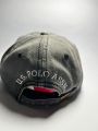 US POLO ASSN 1890 Black Denim Washed Cap/ Hat Premium. 