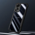 New Design Phone case For OPPO A78 4G NFC Back cover Shockproof Hard Plastic Acrylic Transparent PC With TPU Shell Phone Case Cover For OPPO A78 NFC 4G.