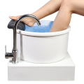 Foot Bath Basin Foot Spa Pedicure Machine For Beauty Salon Acrylic Massage Surfing Lights Water Foot Therapy Basin Pedicur Bowl.