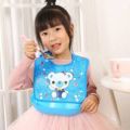 Silicone Baby Bibs Easily Wipe Clean Comfortable Soft Waterproof Bib Keeps Stains Off-1pcs. 