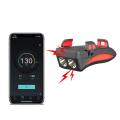 4 in 1 Bicycle USB Rechargeable Led Bicycle Light with Horn and Mobile Holder With PowerBank. 