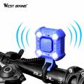 Waterproof High light and highdecibles Bicycle Rechargeable lamp horn - Blue - Cycle Accessories - Cycle Accessories - Cycle Accessories. 