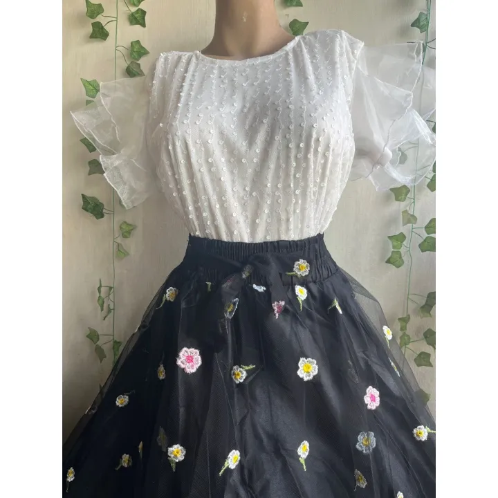 Black%20Floral%20Skirt%20set%20For%20Women%20-%20Image%202