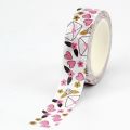 2022 NEW 10M Decorative Hearts and Flowers Leaves Washi Tape Set for Scrapbooking Planner Adhesive Masking Tape Cute Papeleria.