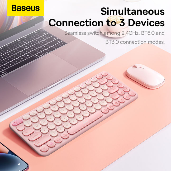 Baseus%20K01A%20Creator%20Wireless%20Multi-Device%20Keyboard%20for%20Windows,%20Apple%20iOS,%20Apple%20TV%20android%20or%20Chrome,%20Bluetooth,%20Compact%20Space-Saving%20Design,%20PC/Mac/Laptop/Smartphone/Tablet%20-%20Image%202