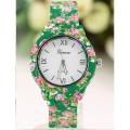 Printed Ceramic Analog Watch for Women. 