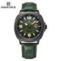 NAVIFORCE  8078 High Quality Male Wristwatch PU Band Calendar Brand Men Quartz Watch Auto Date Display  Clocks Reloj Hombre. 