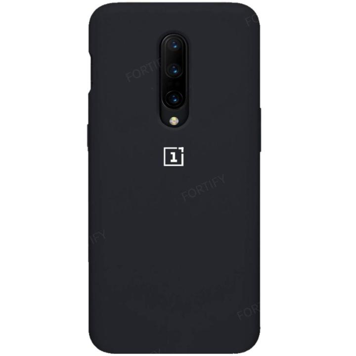 OnePlus 7 Pro / 1+7 Pro Luxury High-Protection Smooth Soft Silicon Back Cover Case (Back Case Cover For Smartphone)