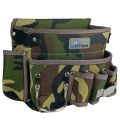 Multifunctional Oxford Cloth Electrician Waist Bag Multi-Pocket Waterproof Electricians Belt Bag Anti-Fall Tool Bag Maintenance.