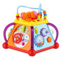 HOLA Baby Musical Activity Pyramid Toy Cube Play Center with 15 Functions & Learning Skills Educational Toys for kids gifts.
