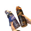 Leakproof Waterbottle Botella De Agua BPA Free Non-toxic Tritan Plastic Gym Sport Water Bottle for Outdoor. 