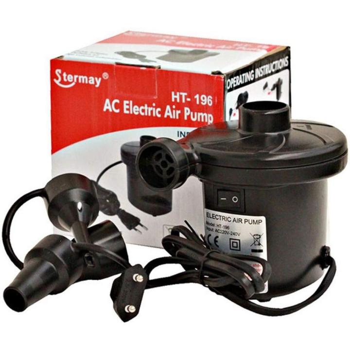 Electric Air Pump Electric Air Compressors for Air Items- Black