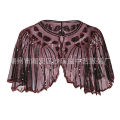 1920Banquet Evening Dress Women's Vintage Sequined Hollow Cape Stage European and American Dress Shawl Outer Match.