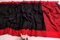 Half Silk Chumki Saree | Black & Red Paair. 