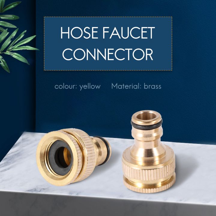 2%20Pack%20Brass%20Garden%20Hose/Tap%20Connector%201/2%20Inch%20and%203/4%20Inch%202-in-1%20-%20Image%205