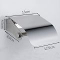 Toilet Tissue Paper Holder with easy refill feature non-installation toilet roll holder is the perfect addition to any bathroom.Stainless Steel Bathroom Tissue Box Toilet Waterproof Paper Containe. 