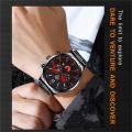 DEYROS Relo Waterproof Men Watch Luxury Silver Stainless Steel Fashion Watch Men Sports Luminous Analog Wrist Watch. 