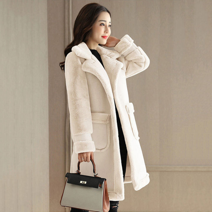 2024%20Winter%20Velvet%20Suede%20Jacket%20Women%20Thick%20Parka%20Coat%20Long%20Jackets%20Vintage%20Casual%20Clothes%20Women%20Plus%20Velvet%20Thick%20Outwear%206XL%20-%20Image%202