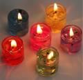 Jelly Wax Multi 6 Pcs Candle - Multicolor. 