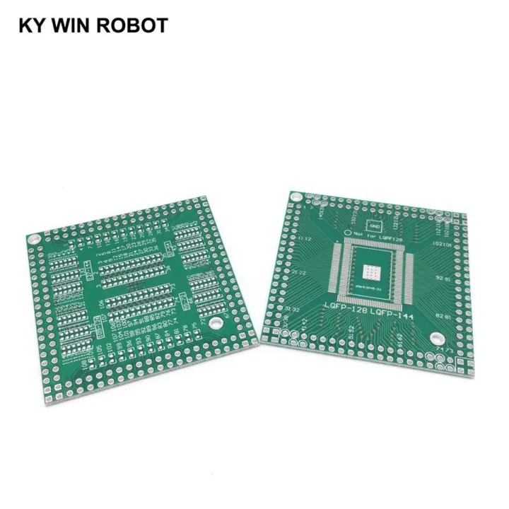 【happy one】1pcs QFP / EQFP / TQFP / / LQFP128 SMD turn DIP CPU broad 0.5mm IC Socket / Adapter plate /